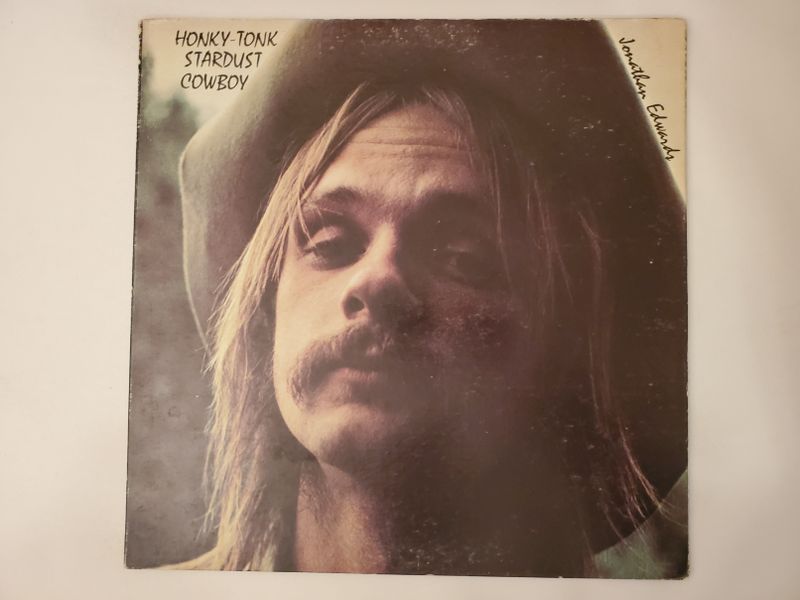 Jonathan Edwards Honky-Tonk Stardust Cowboy vinyl record